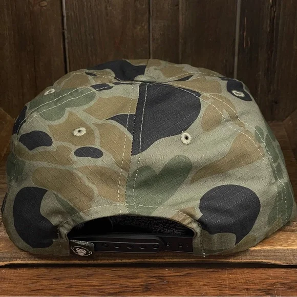 SOLD-Howler Brothers Los Hermanos “ The Brothers” Austin Texas Snapback Camo Hat - Picture 6 of 12